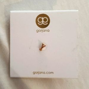 Gorjana Initial Stud Earring, letter "Y"